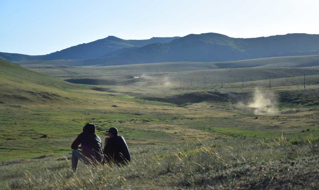 Mongolische Steppe